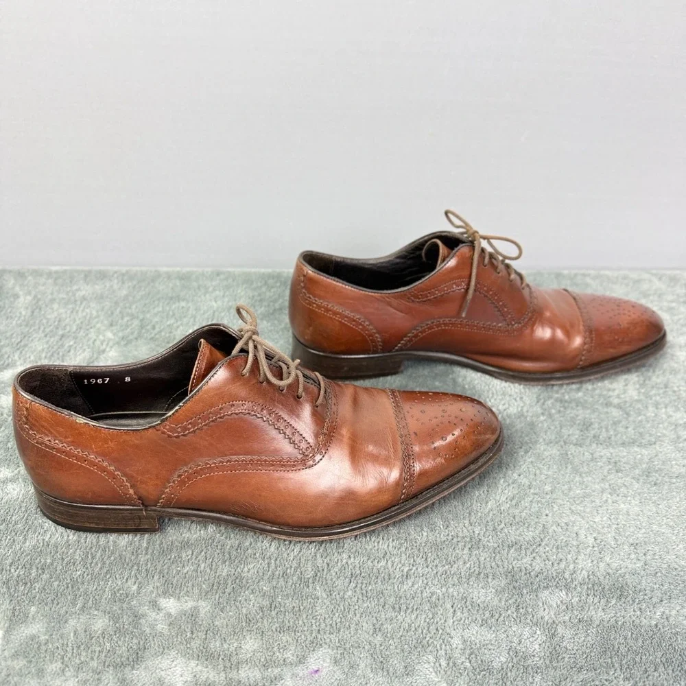 To Boot New York‎ Adam Derrick Men's Size 8 Brown WingTip Dress Shoes